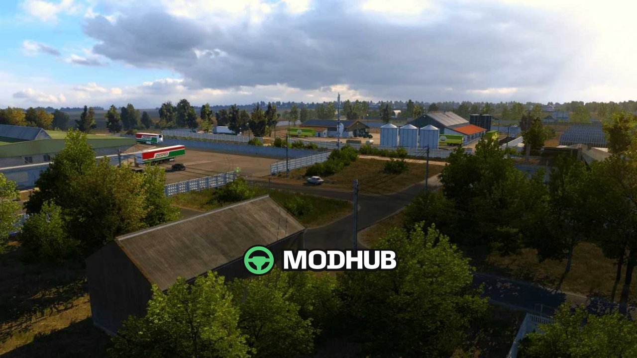Map Berdyansk Road to the Sea of Azov v1.61 for ETS2