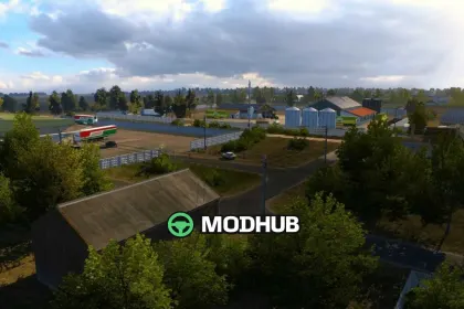 Map Berdyansk Road to the Sea of Azov v1.61 for ETS2 — 4