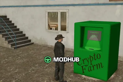 Мод Crypto Farm ATM v1.0 для FS25 — 2
