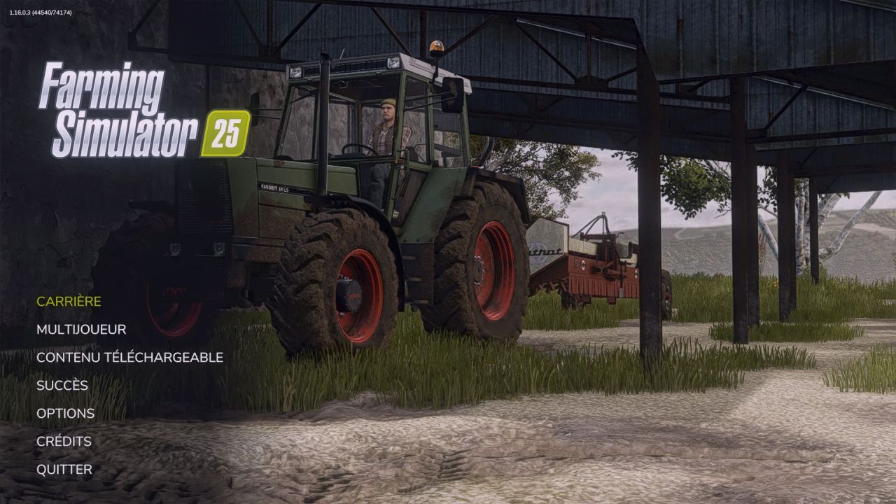 Nowe Tła Menu dla Farming Simulator 25 — Stylowy Splash Screen w Grze