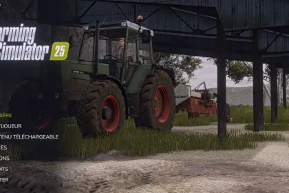 Neue Menühintergründe für Farming Simulator 25 — Stylischer Splash Screen im Spiel