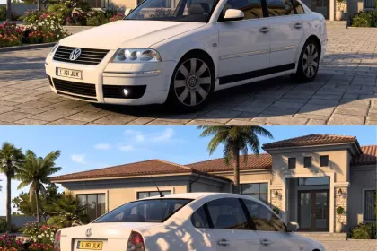 Автомобіль Volkswagen Passat B5.5 W8 для ETS2 — 2