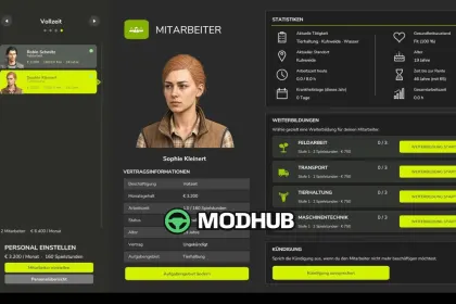 Скрипт Employees v1.0 для FS25