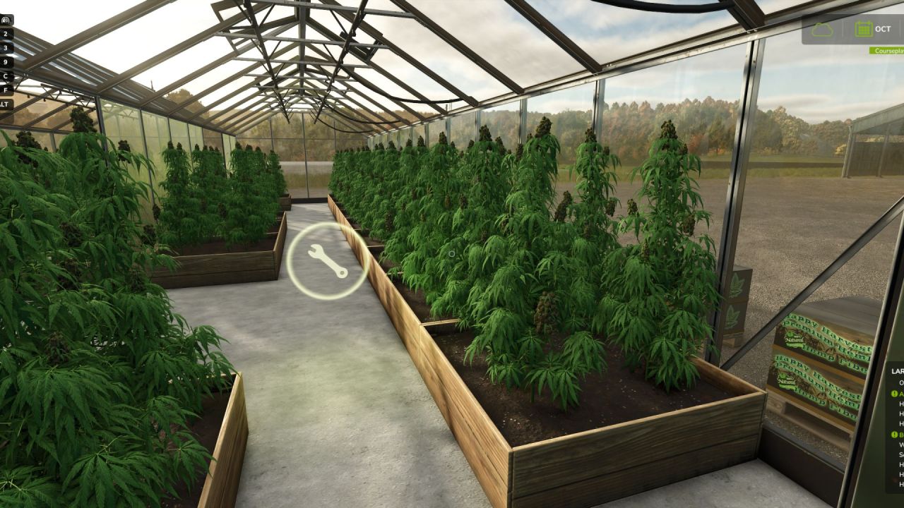 Effektive Small Greenhouses — Aktualisierte M kleine Gewächshäuser für Farming Simulator 25 - Screenshots