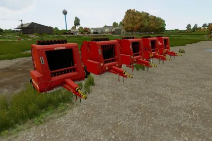 Pakiet pras Hesston 5580-M1300 do Farming Simulator 22