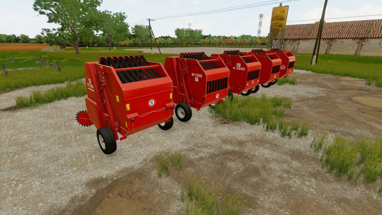 Hesston 5580-M1300 Pack for Farming Simulator 22