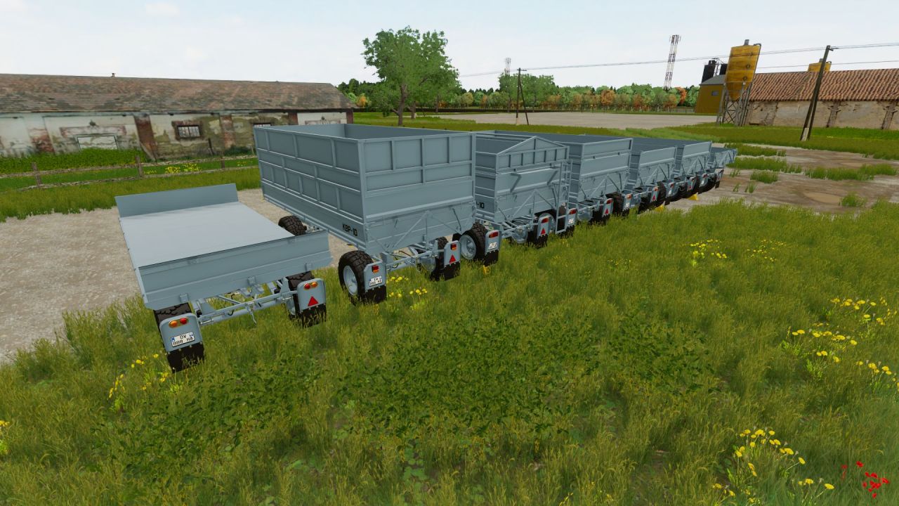 Przyczepa Hódgép KBP-8M, 8-A, KBP-10 do Farming Simulator 22