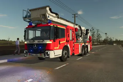 Mercedes-Benz Econic WISS TMB — FW Frechen Skin for Farming Simulator 25