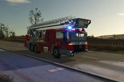 Скін Mercedes-Benz Econic WISS TMB — FW Frechen для Farming Simulator 25 — 3