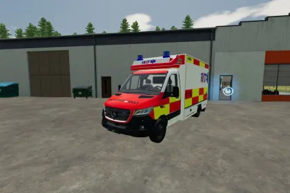 Skórka Mercedes Benz W907 Fahrtec RKT do Farming Simulator 22
