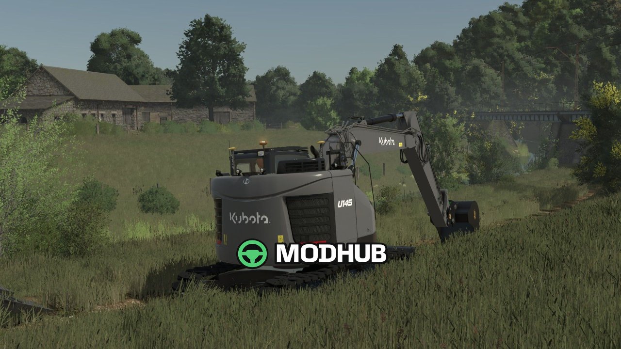 Koparka Kubota U145 do FS25