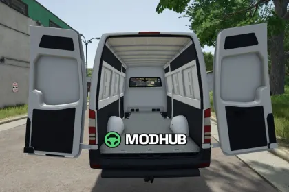 Мікроавтобус Mercedes-Benz Sprinter V1.1 для FS25 — 3