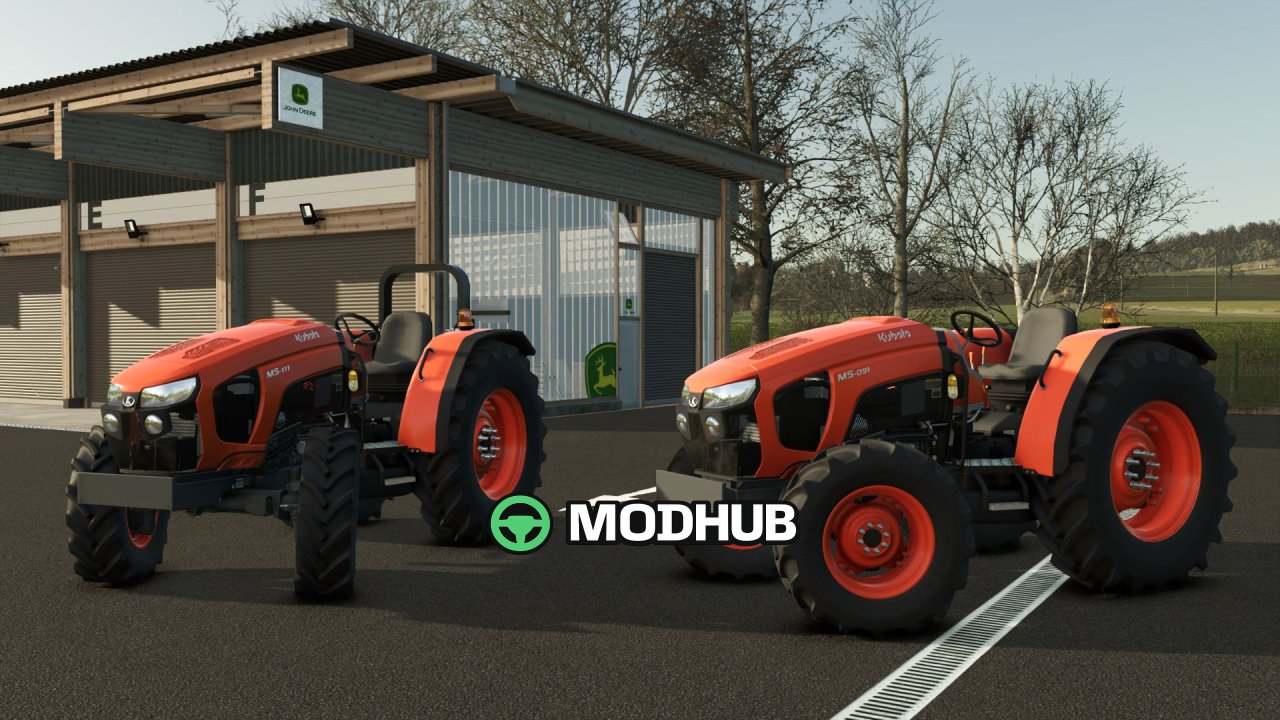 Трактор Kubota M5001 Series для FS25