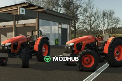 Трактор Kubota M5001 Series для FS25 — 2