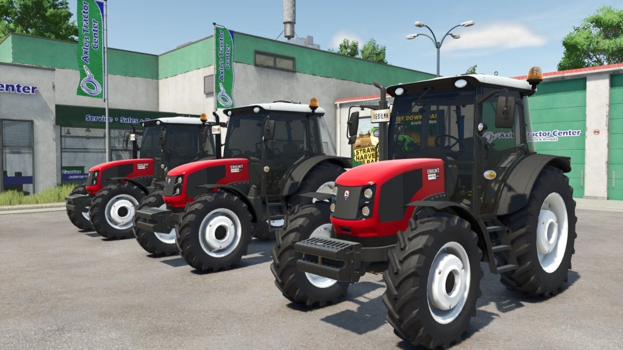 Трактор Erkunt Series для Farming Simulator 25