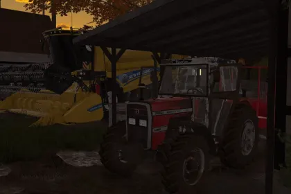 Traktor Massey Ferguson 286G für Farming Simulator 22 — 3