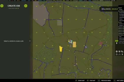 Скрипт AutoDrive CreativeHorizon для Farming Simulator 25