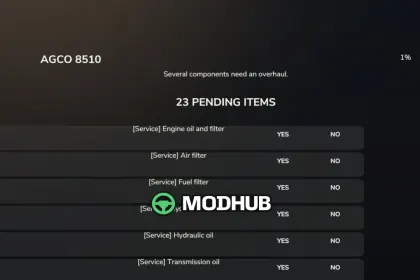 Скрипт Hyper Realistic Maintenance 2 V1.4 для FS25 — 4