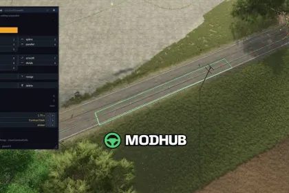 Редактор маршрутів AutoDrive з висоти для FS25 — 4