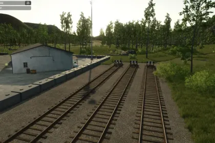 Neue ZCA Railroads für Farming Simulator 25 — Baue realistische Routen — 2