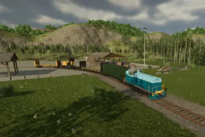 Neue ZCA Railroads für Farming Simulator 25 — Baue realistische Routen — 3