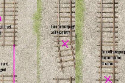 Neue ZCA Railroads für Farming Simulator 25 — Baue realistische Routen — 4