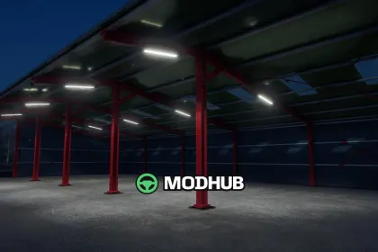 Сарай 30m Shed V1.0 для FS25 — 2
