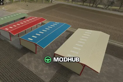 Сарай 30m Shed V1.0 для FS25 — 3