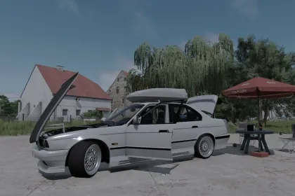 Автомобіль BMW E34 M5 для Farming Simulator 25