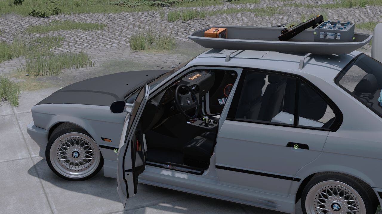 Автомобіль BMW E34 M5 для Farming Simulator 25