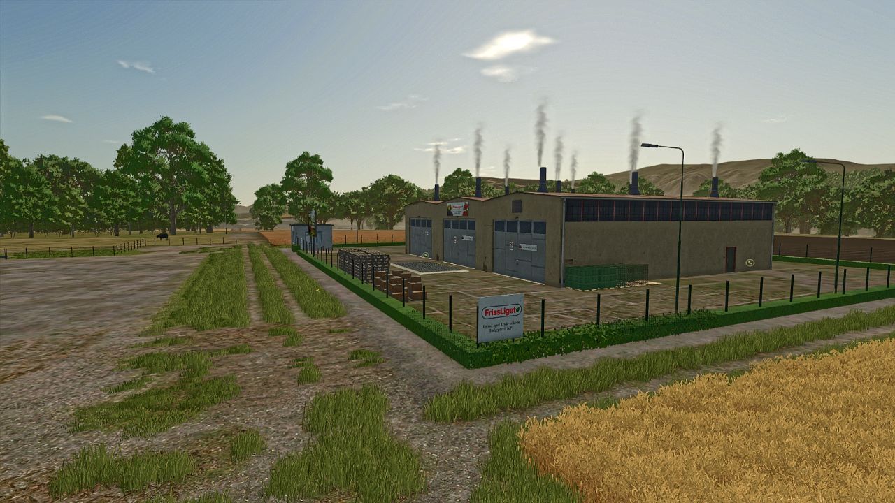 Фабрика фруктових соків Ligeti для Farming Simulator 25