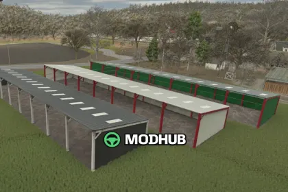 Сара 48m Shed V1.0 для FS25