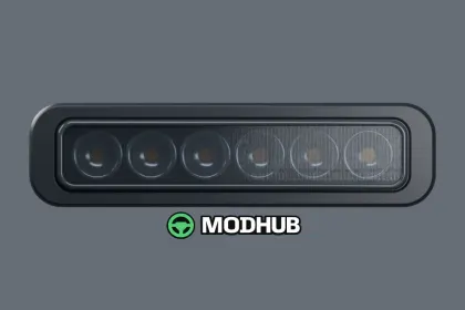 Балка Strands Dark Knight 850404 – Dark Lens (Prefab) для FS25