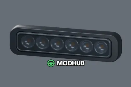 Балка Strands Dark Knight 850404 – Dark Lens (Prefab) для FS25 — 2
