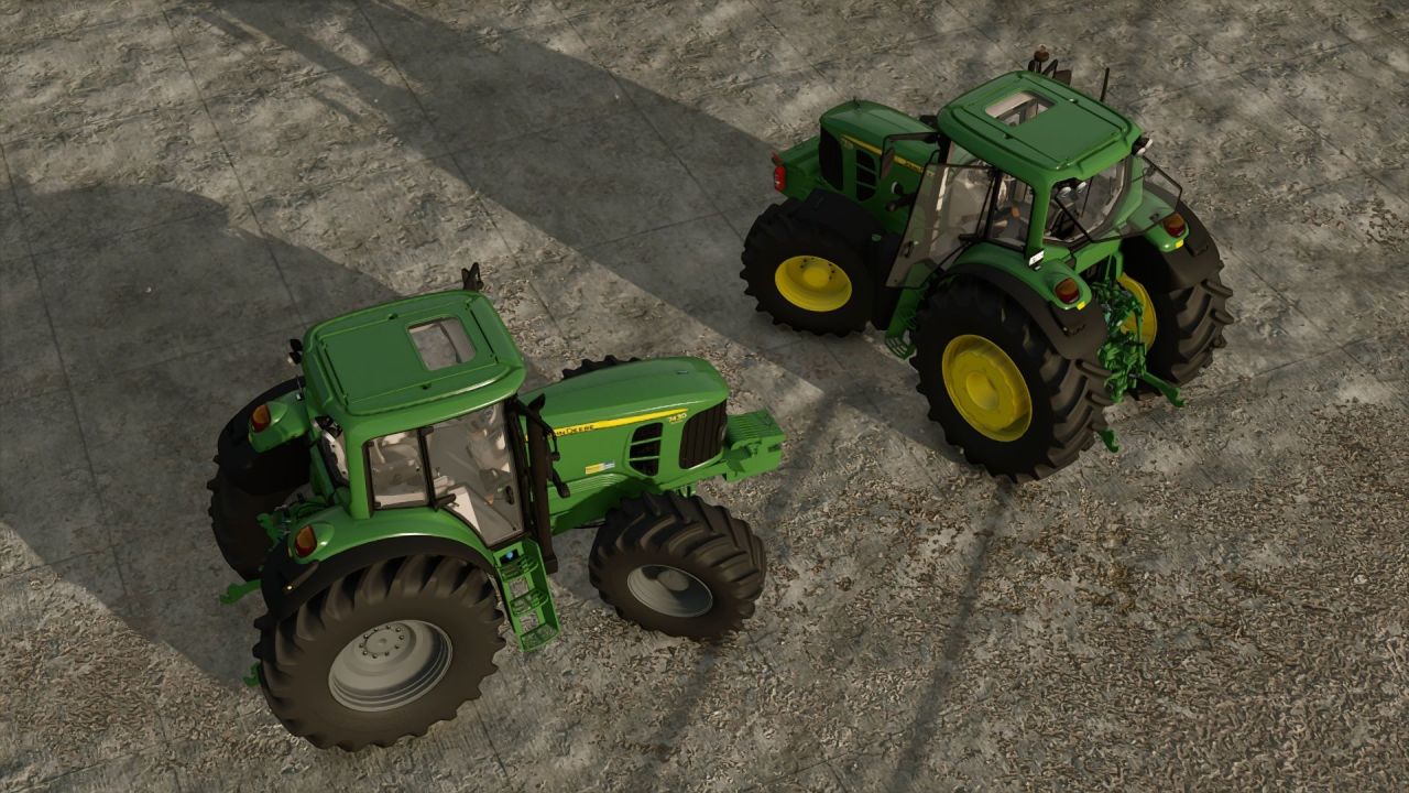 Mocny Traktor John Deere 7030 Premium V2 z Realistyczną Fizyką dla Farming Simulator 25
