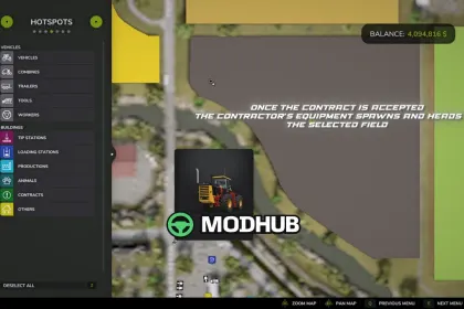 Скрипт Field Contractors V1.0 для FS25 — 5