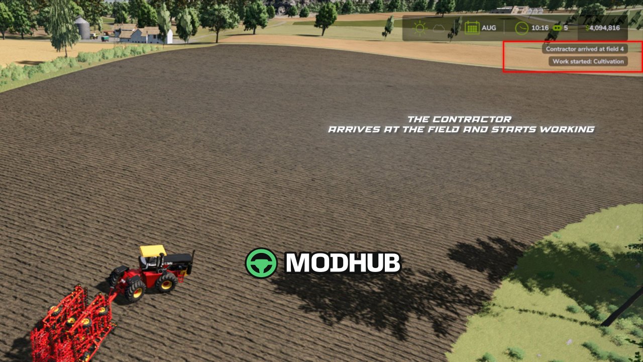 Скрипт Field Contractors V1.0 для FS25