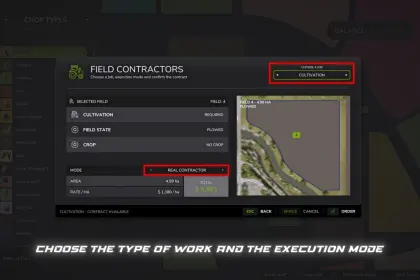 Скрипт Field Contractors для Farming Simulator 25 — 3