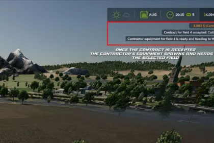 Скрипт Field Contractors для Farming Simulator 25 — 4