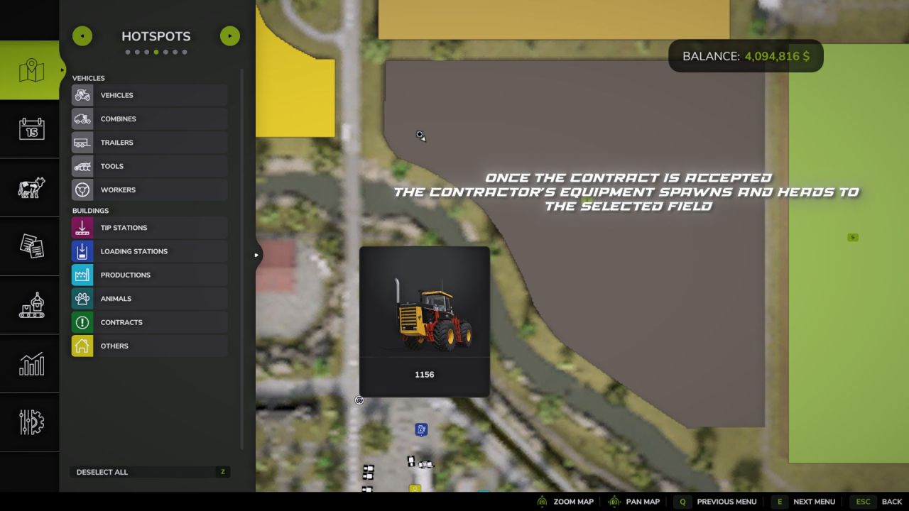 Скрипт Field Contractors для Farming Simulator 25