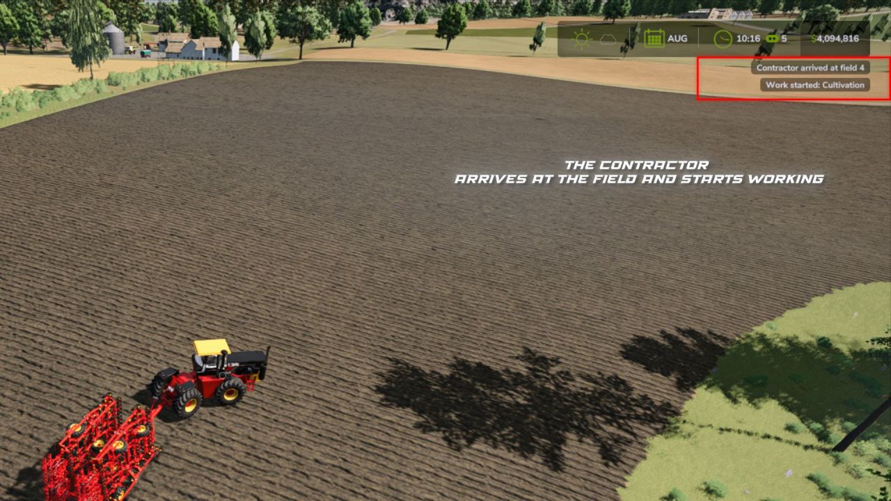 Скрипт Field Contractors для Farming Simulator 25