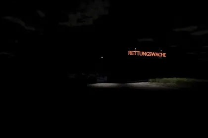 Neue Gebäude Lifeguard station — Detaillierte Station mit Beleuchtung für Farming Simulator 25 — 3