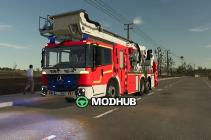 Вантажівка Mercedes Benz Econic WISS TMB – FW Frechen для FS25