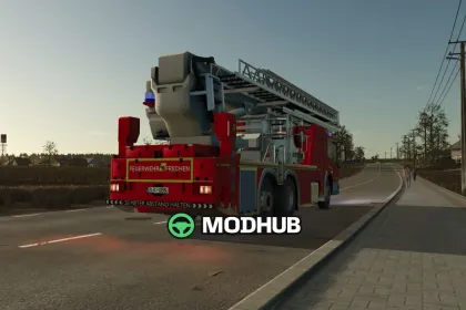 Вантажівка Mercedes Benz Econic WISS TMB – FW Frechen для FS25 — 2