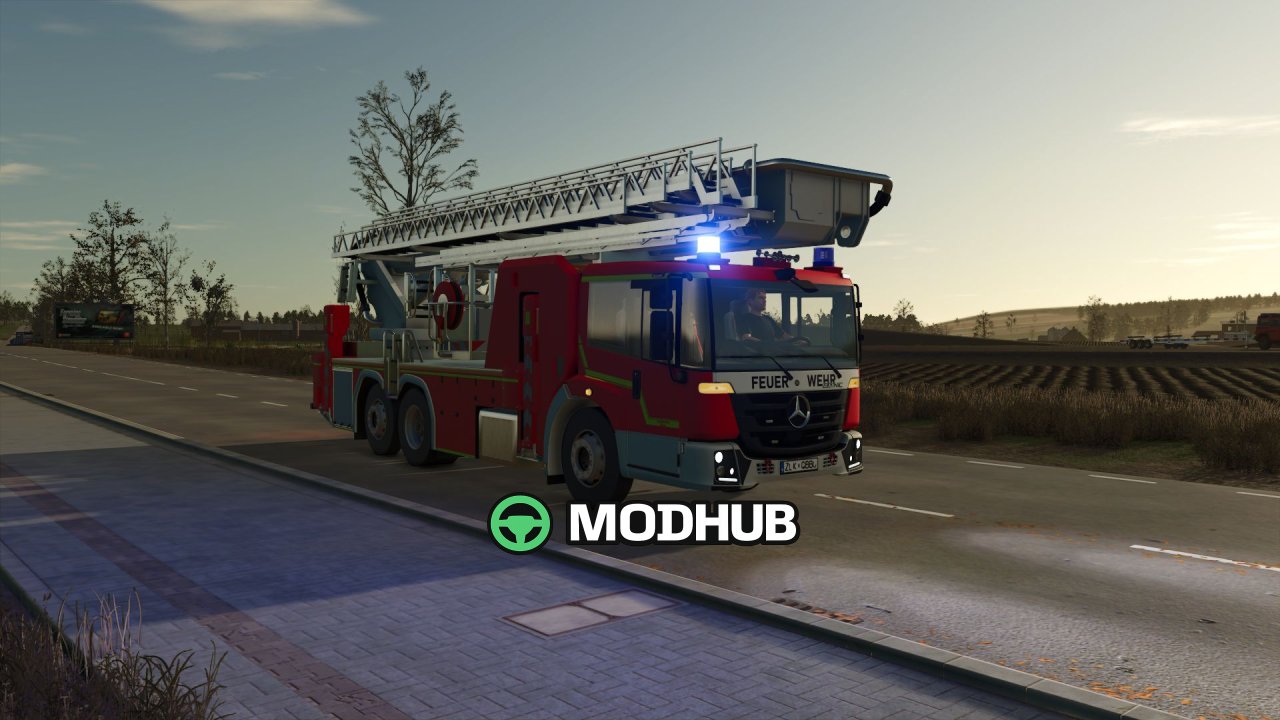 Вантажівка Mercedes Benz Econic WISS TMB – FW Frechen для FS25