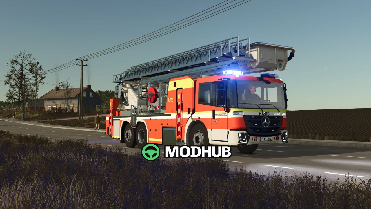 Вантажівка Mercedes Benz Econic WISS TMB – FW CZ для FS25