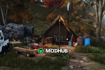 Намет Canvas Tent V1.0 для FS25