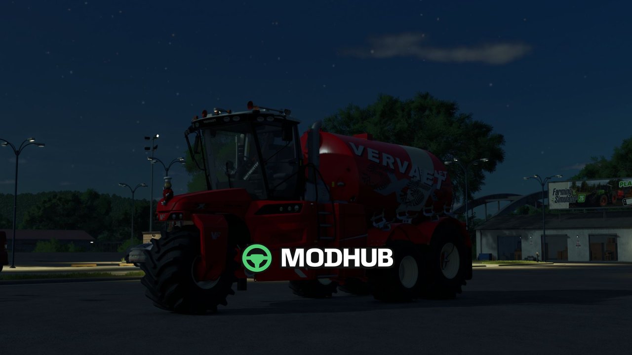Розкидач рідкого гною Vervaet Hydro Trike 5X5 Edit V1.0 для FS25