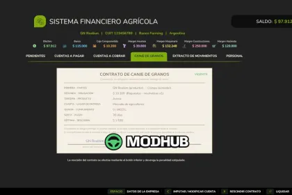 Скрипт Agricultural Financial System v1.2 для FS25 — 4