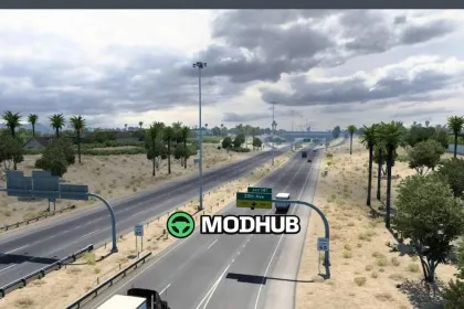 Mapa Urban Traffic Overhaul v25 1.61 do ATS